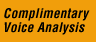 Complimentary Voice Training Analysis