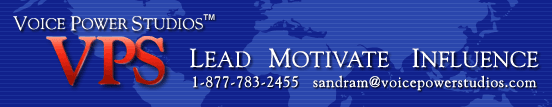 Voice Coach and Voice Coaching by Sandra McKnight